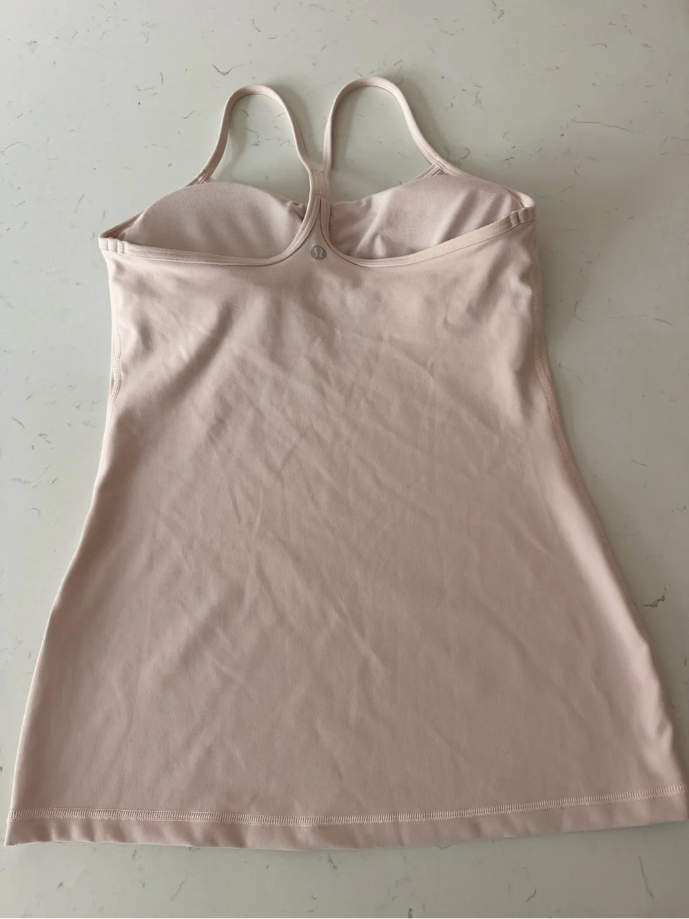 lululemon athletica Pale Pink Strappy Tank
